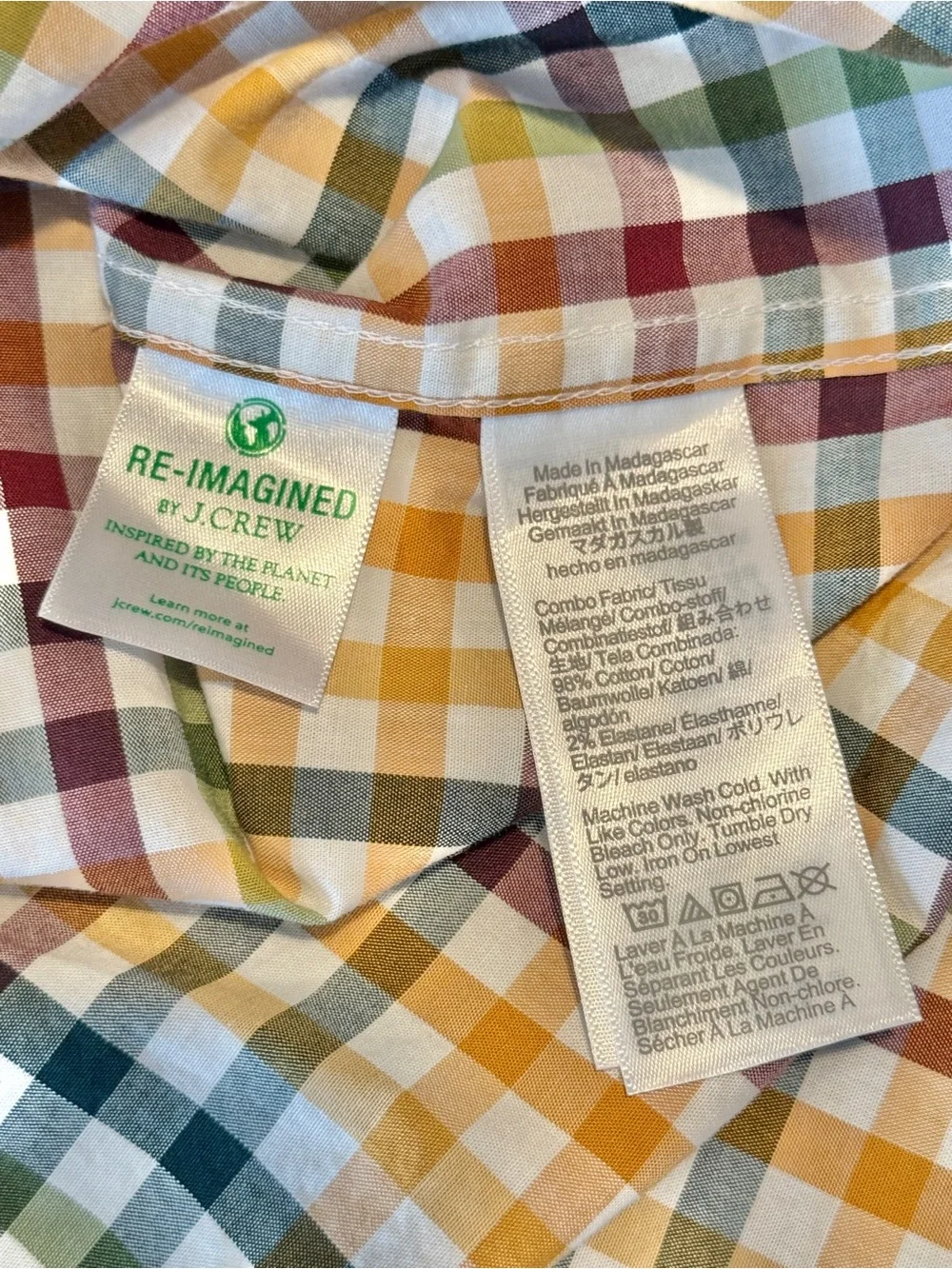 J. Crew Slim Untucked flex casual shirt